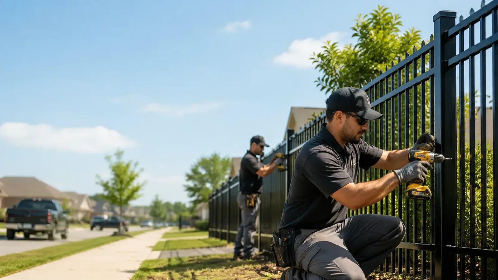 Metal Fence Installation in Oxford, IA